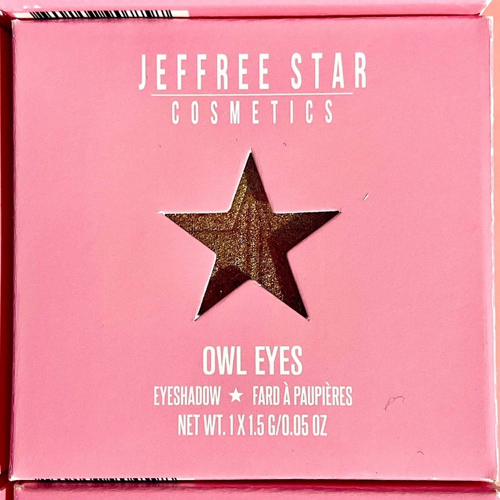 Jeffree Star Cosmetics Eyeshadow Single OWL EYES Copper Metallic NEW Star Ranch